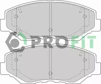 Комплект тормозных колодок PROFIT 5000-1658 C